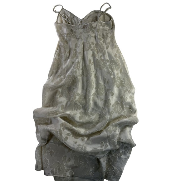 Vtg 1990s Victoria's Secret Nightgown Gold Label Cream/ Ivory Sz Large Bridal - Picture 9 of 9